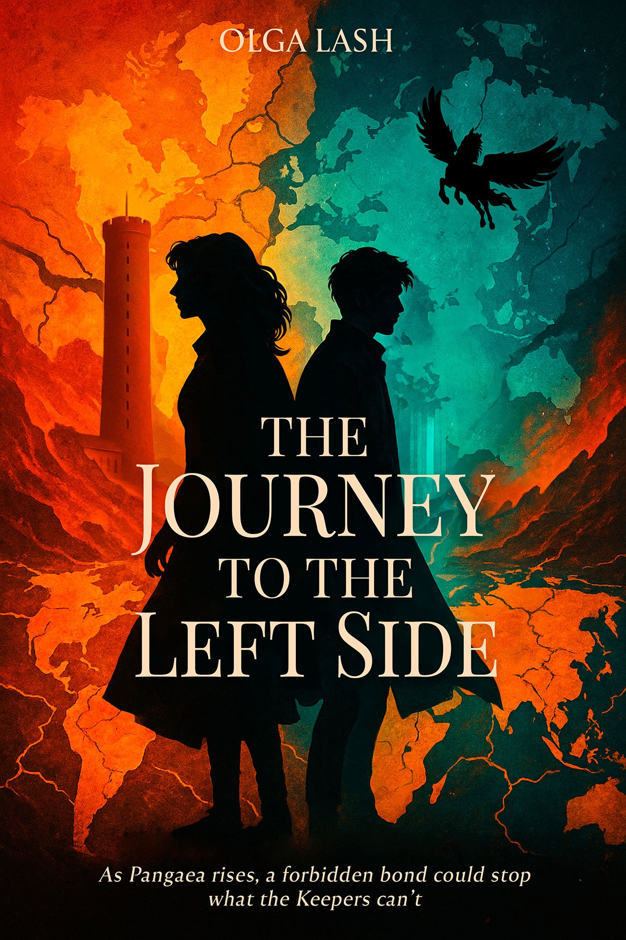 Portada del libro 'The Journey to the Left Side' de Olga Lash
